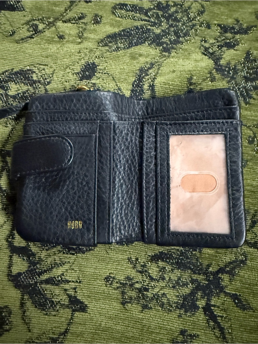 HOBO black leather wallet - Picture 2 of 5